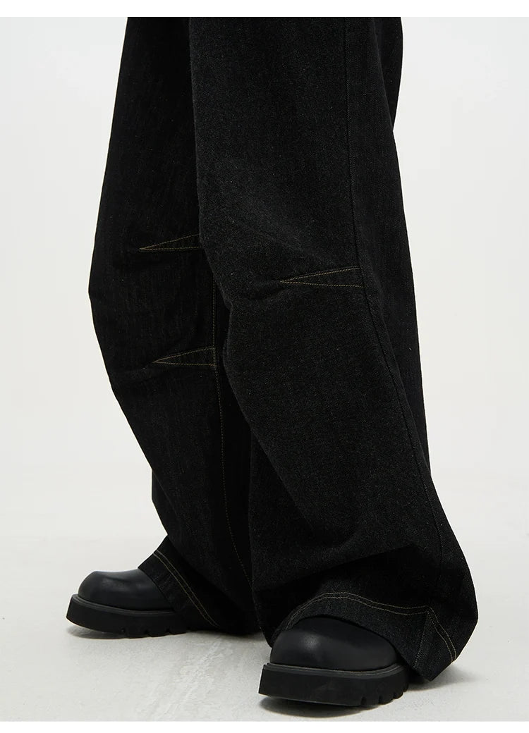 High Waist Baggy Premium Denim Jeans