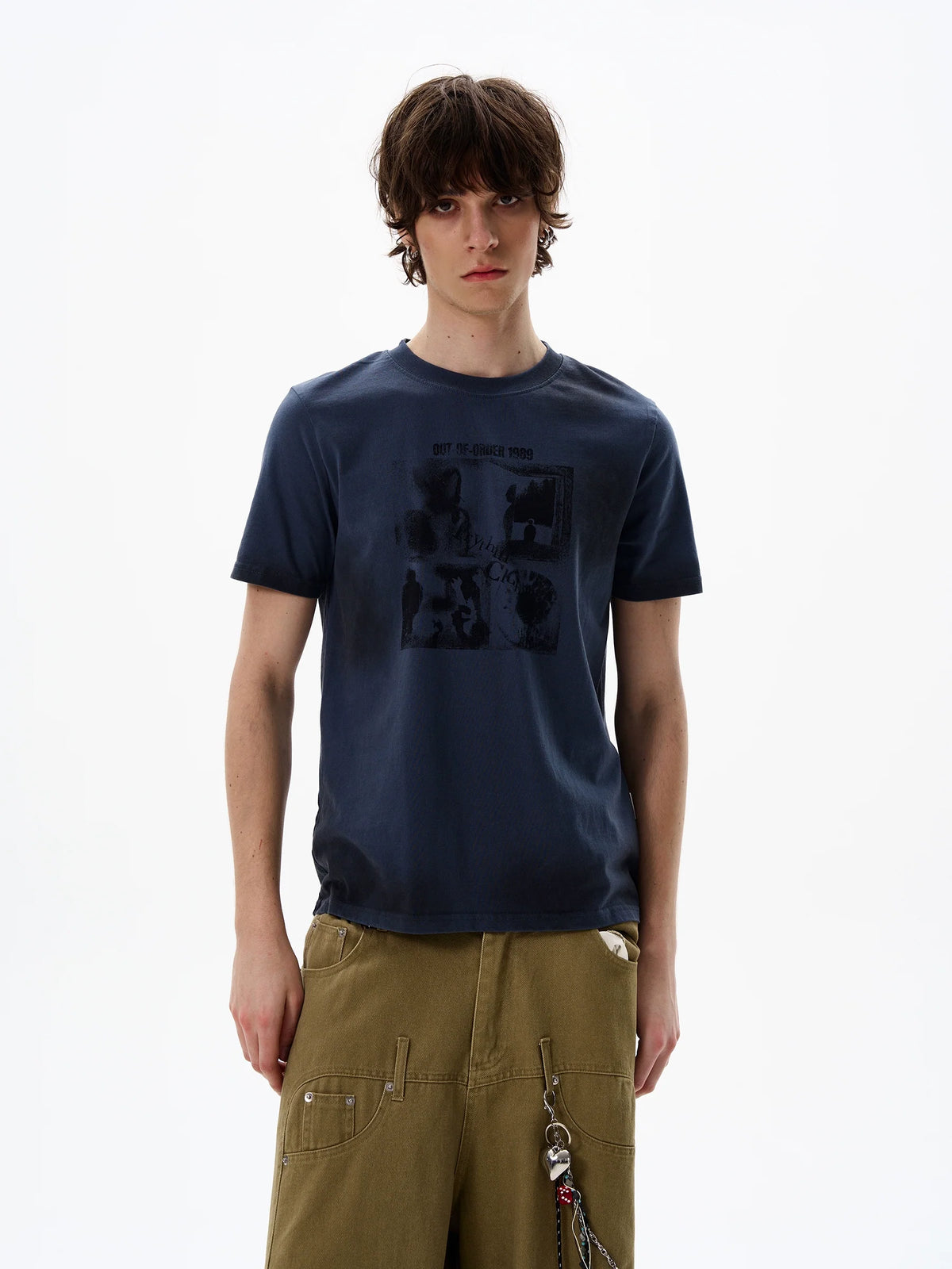 Vintage Graphic Crew Neck T-Shirt