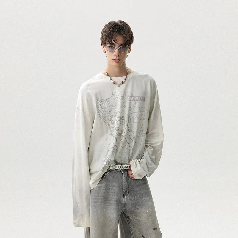 Mythic Map Sketch Long Sleeve