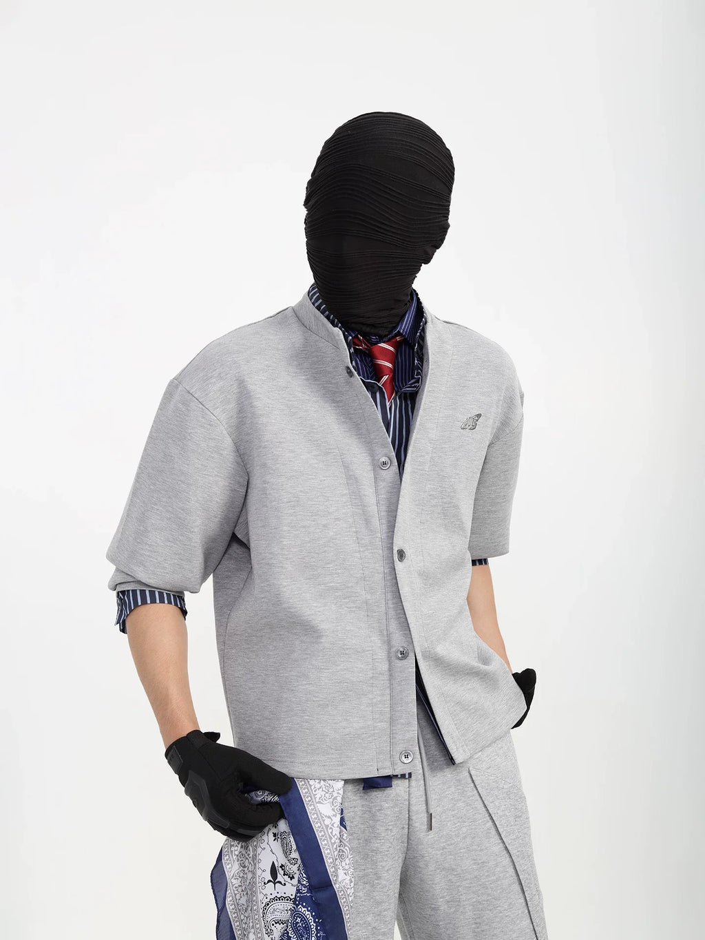 Nimbus Layer Minimal Snap Cardigan