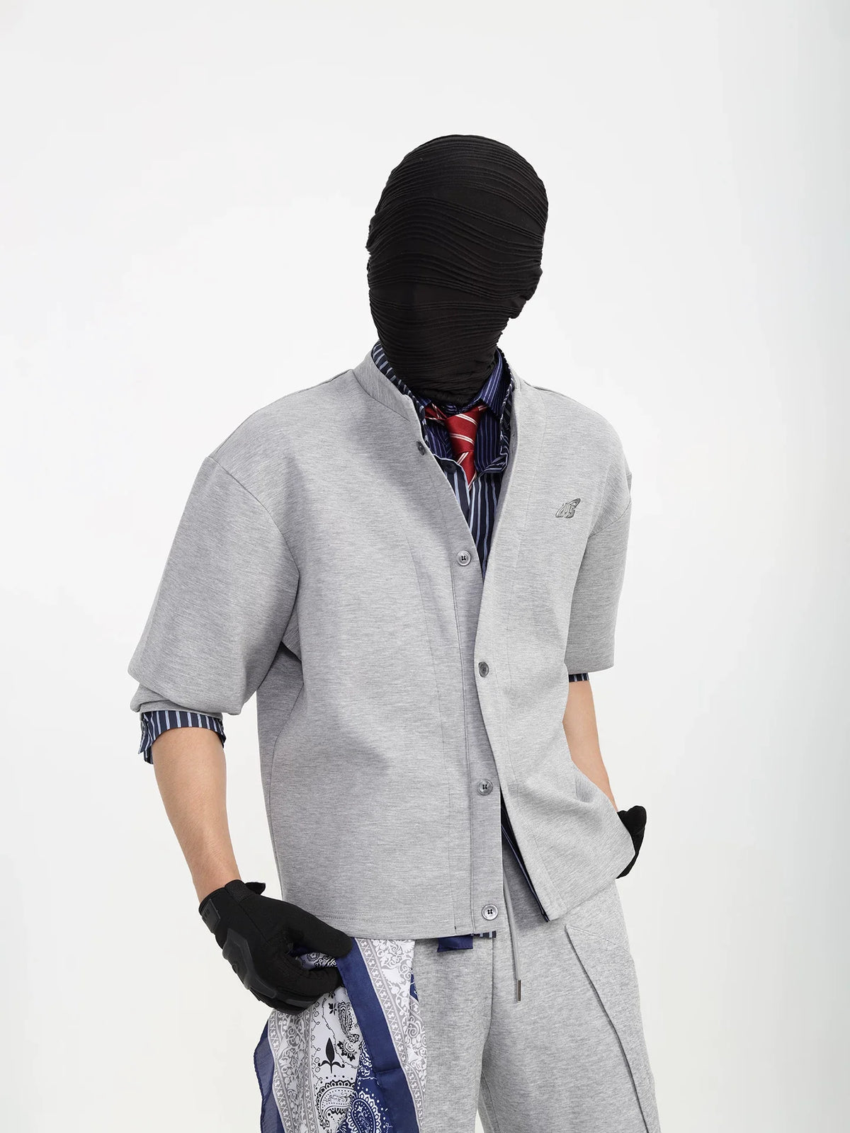 Nimbus Layer Minimal Snap Cardigan