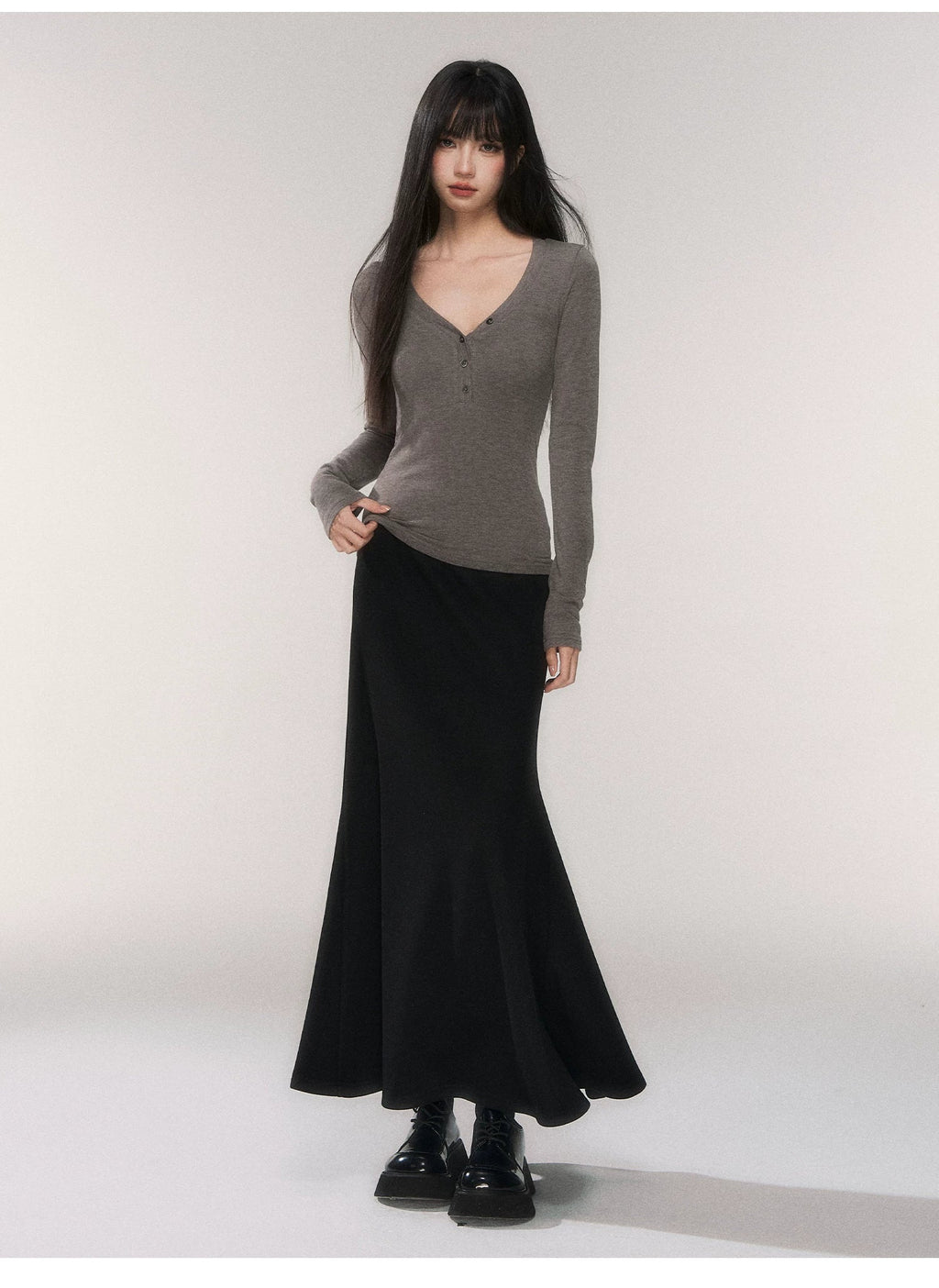 Aura Knit Maxi Skirt