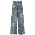 Blooming Botanica Floral Wide-Leg Jeans