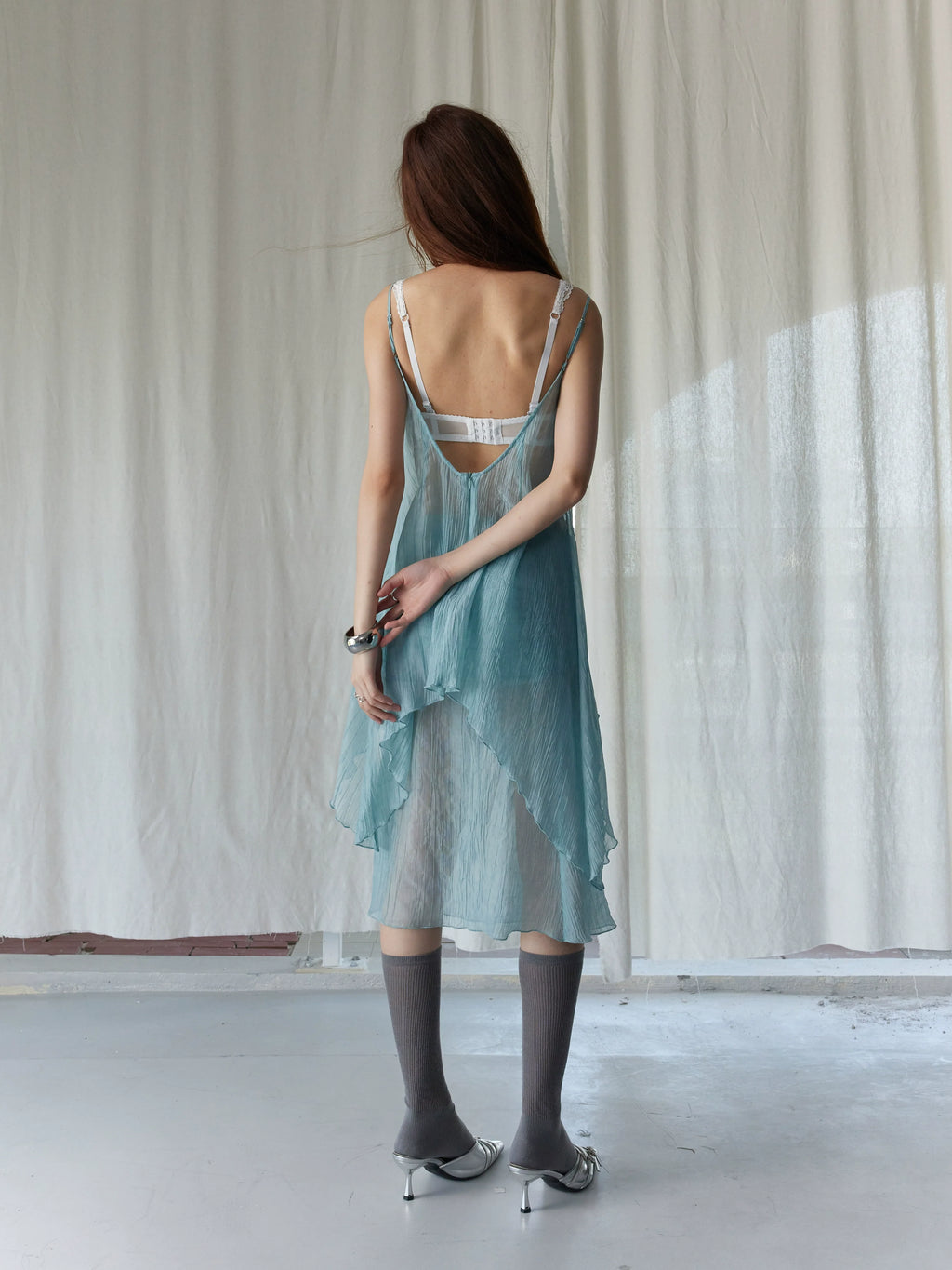 Mint Ruffle Set