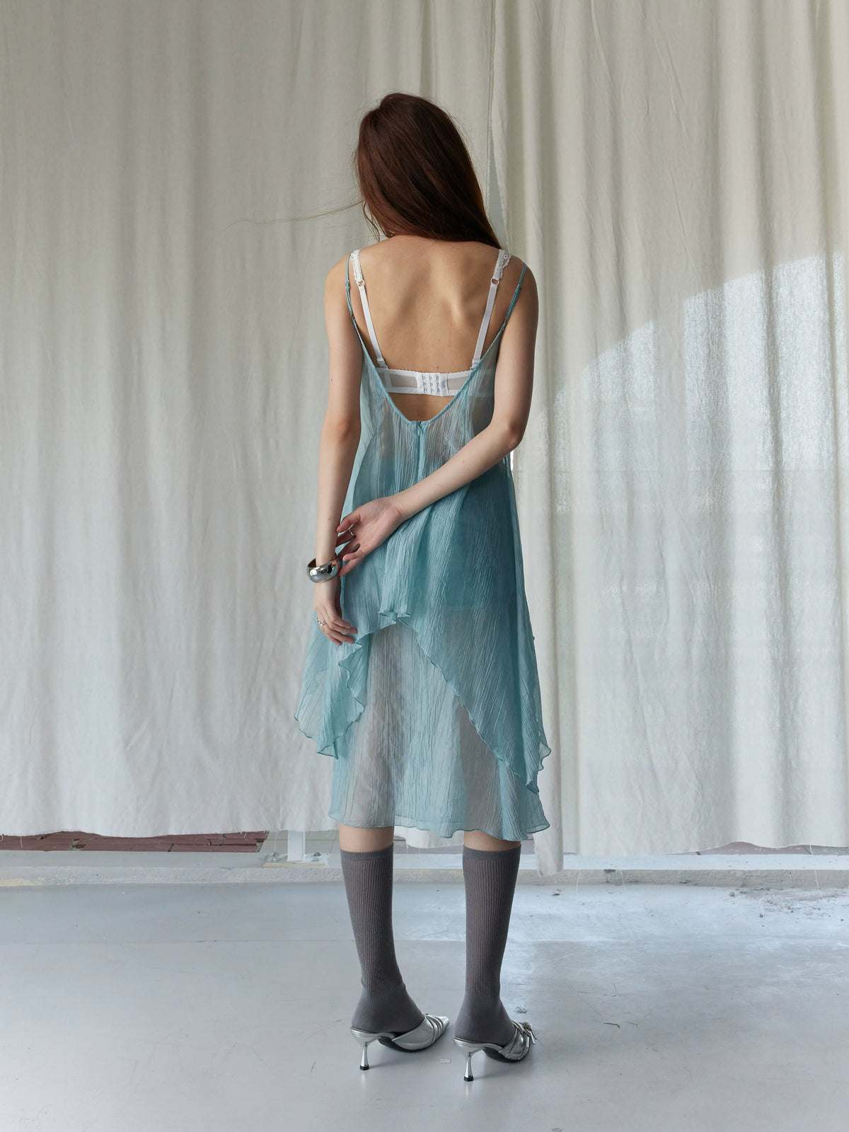 Mint Ruffle Set