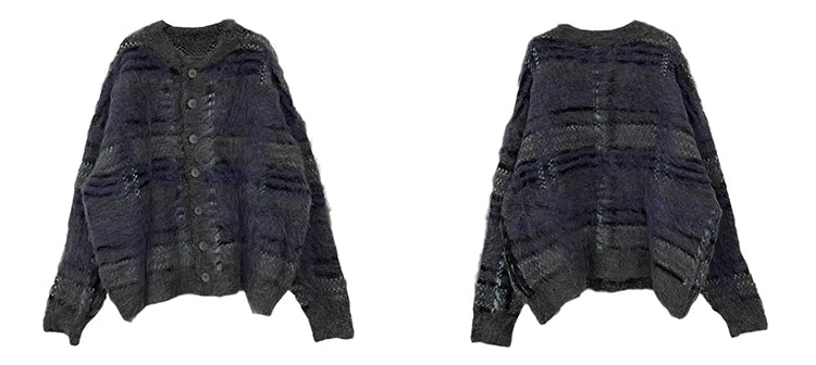 Nebula Mist Fuzzy Cardigan