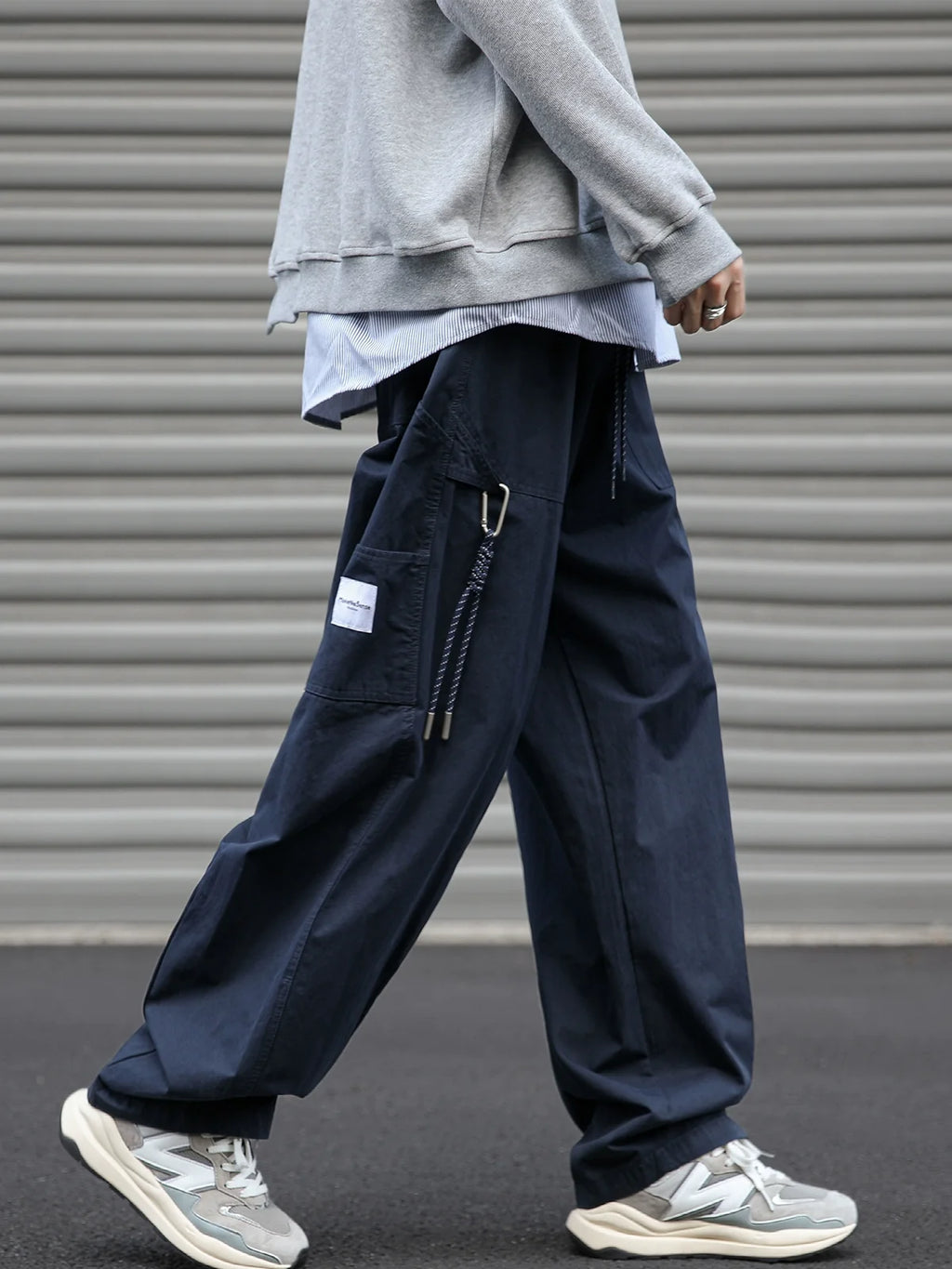 Loose Fit Utility Cargo Pants