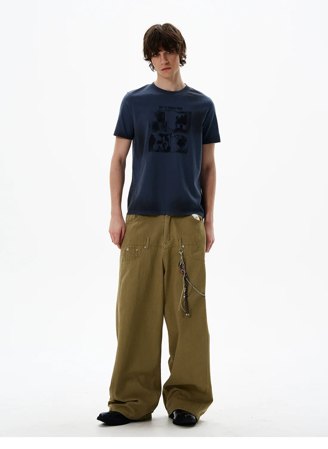 Vintage Graphic Crew Neck T-Shirt