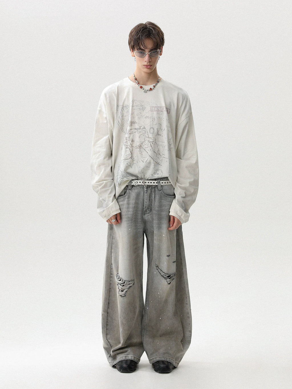 Mythic Map Sketch Long Sleeve