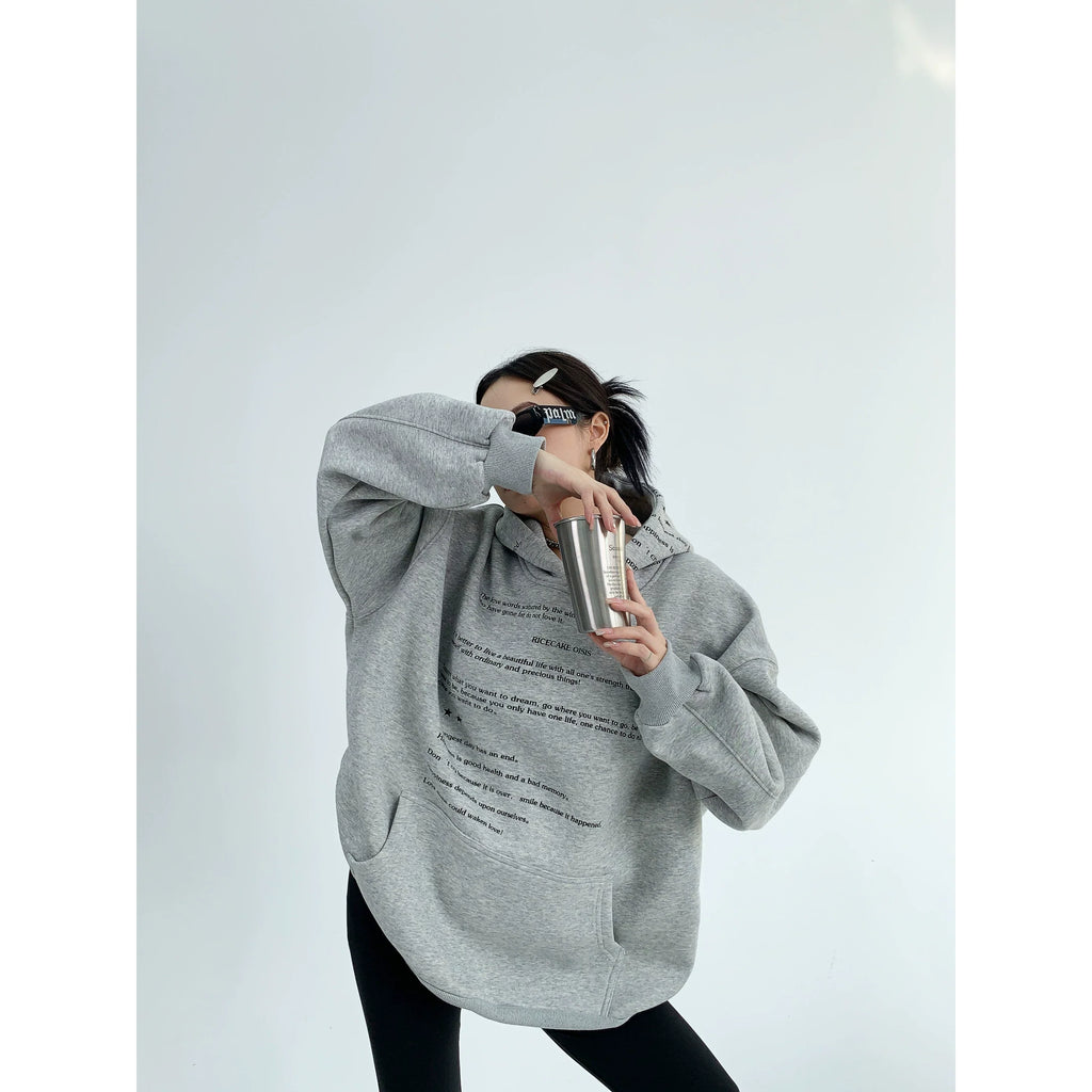 Storyline Script Cloud Zip Hoodie