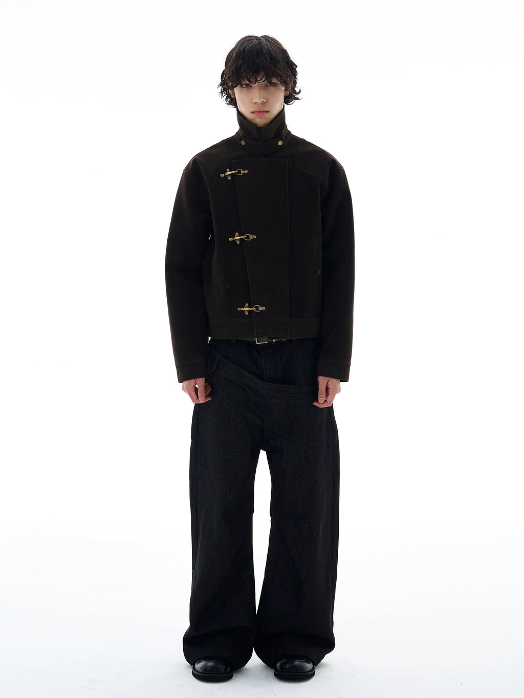 Midnight Espresso Toggle Jacket