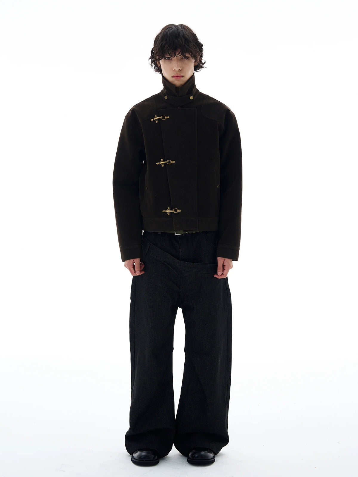 Midnight Espresso Toggle Jacket