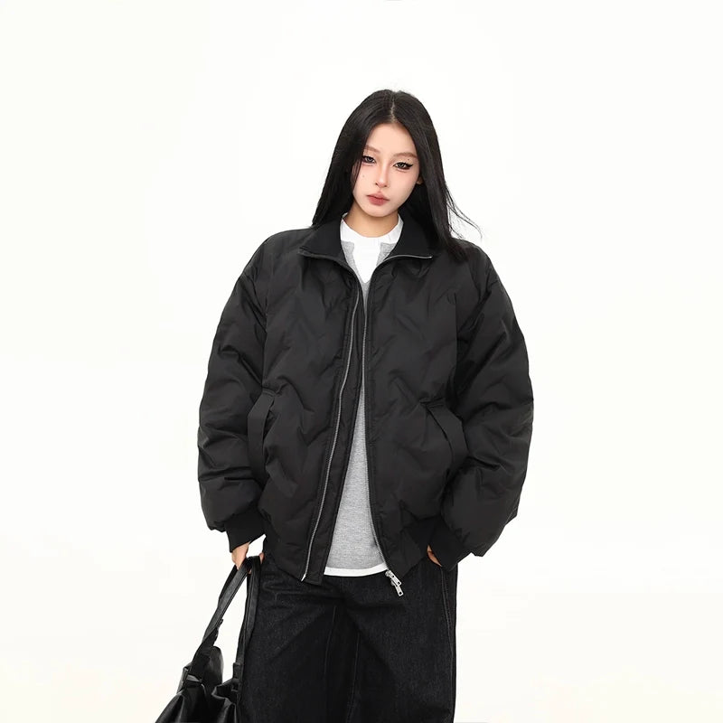 Midnight Core Oversized Puffer Jacket