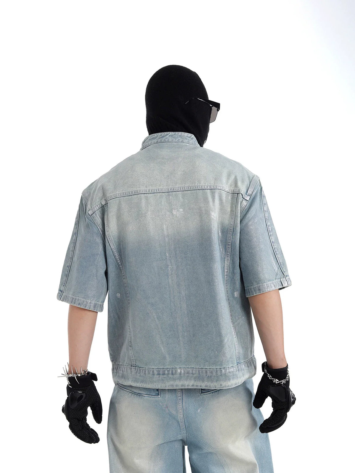 Glacier Moto Zip Denim Jacket
