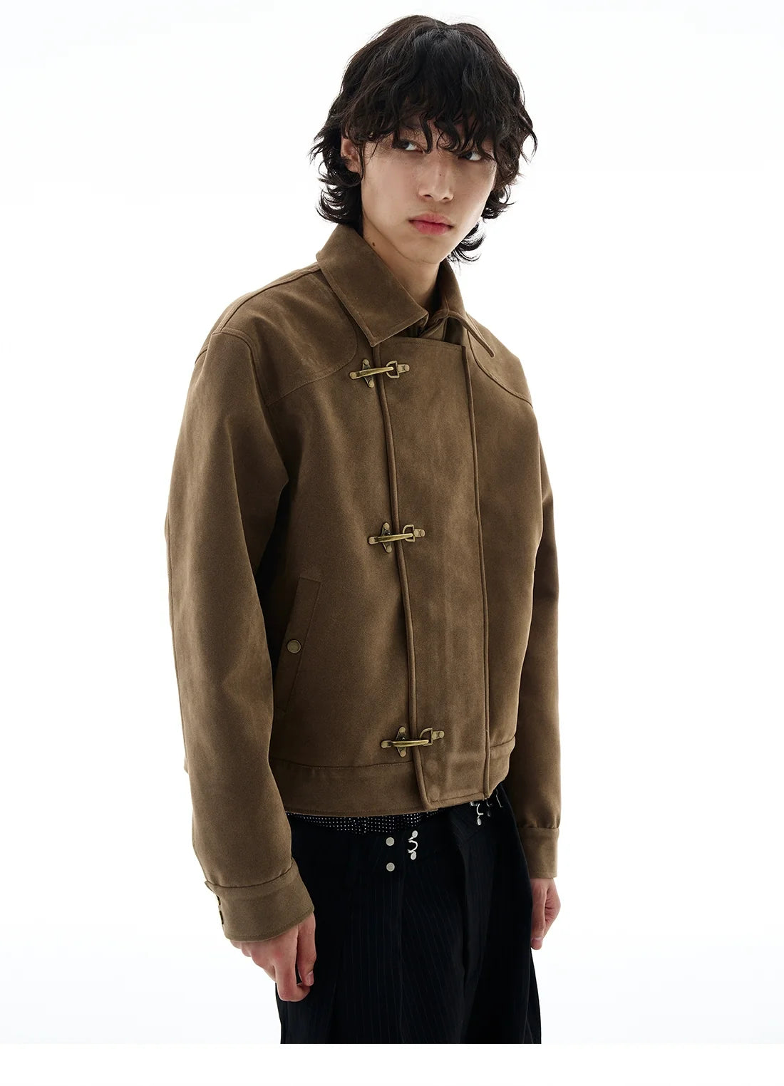 Midnight Espresso Toggle Jacket