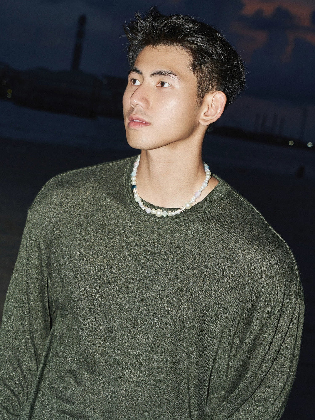 Sheer Long Sleeve Shirt