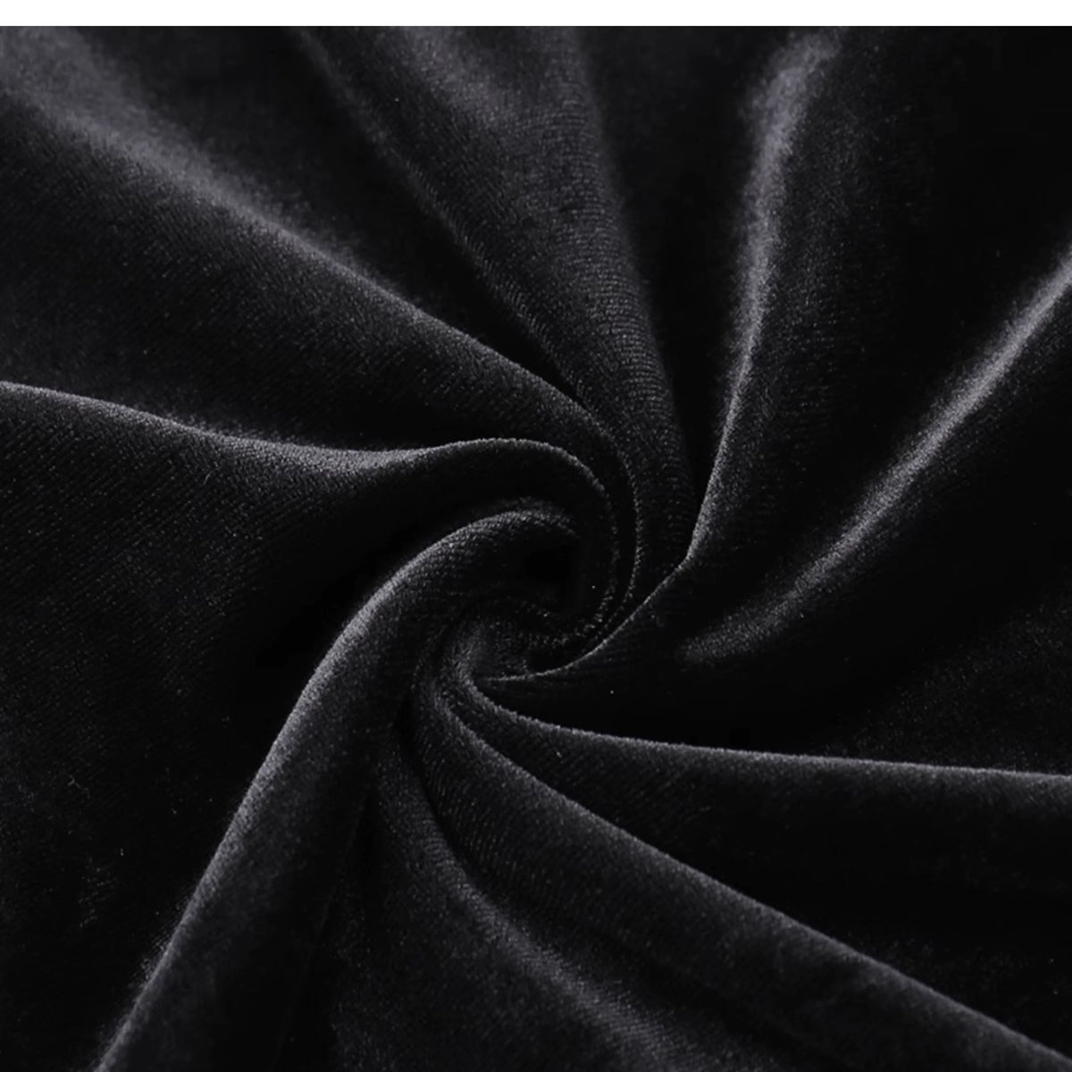 Gothic Velvet Mermaid Gown-Long Sleeve Lace Floor-Length Dress With High Collar