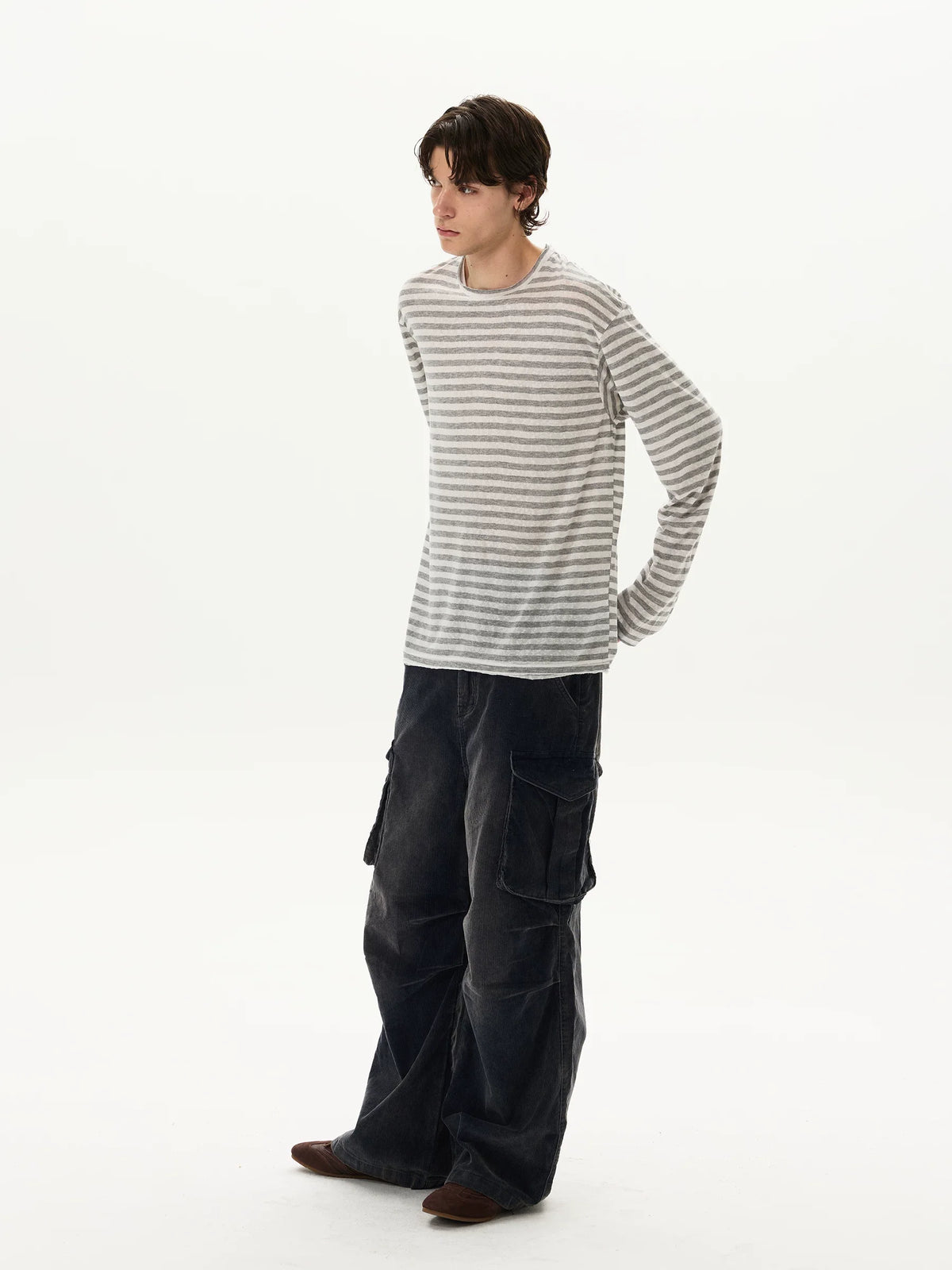 Tide Slouch Stripe Long Sleeve Tee