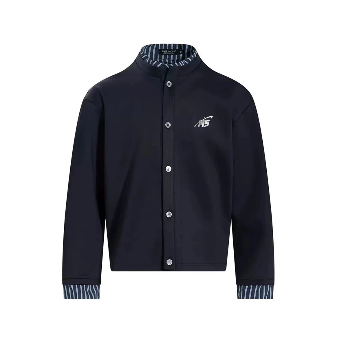 Nimbus Layer Minimal Snap Cardigan