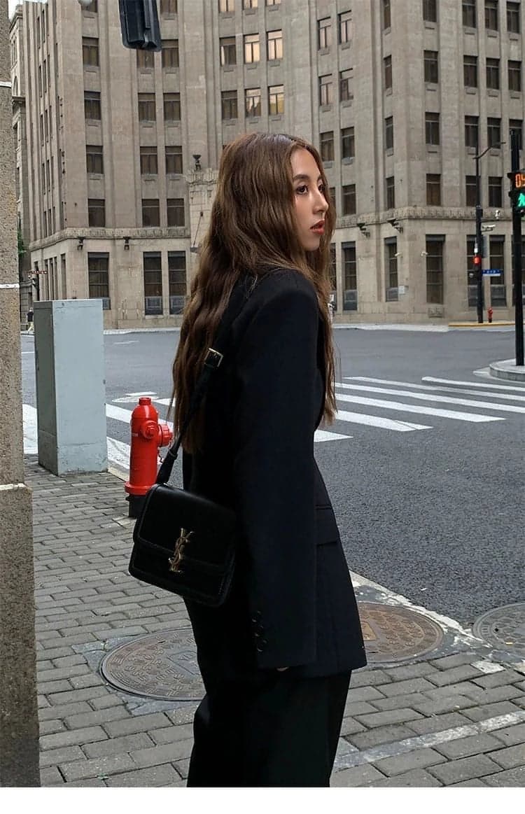 Black Designer Jacket: Slimming And Casual, Fall Collection