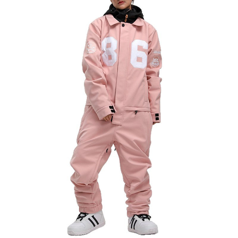 Monochrome Tactical Utility Snowboard Jumpsuit