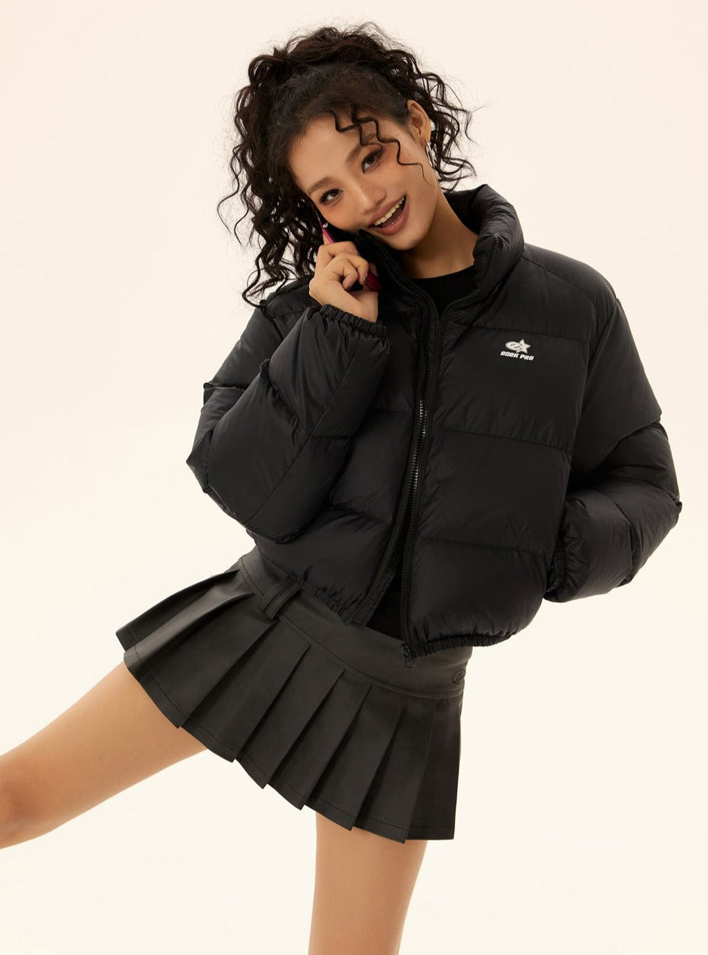 Urban Short Style 90Fil Puffer Jacket
