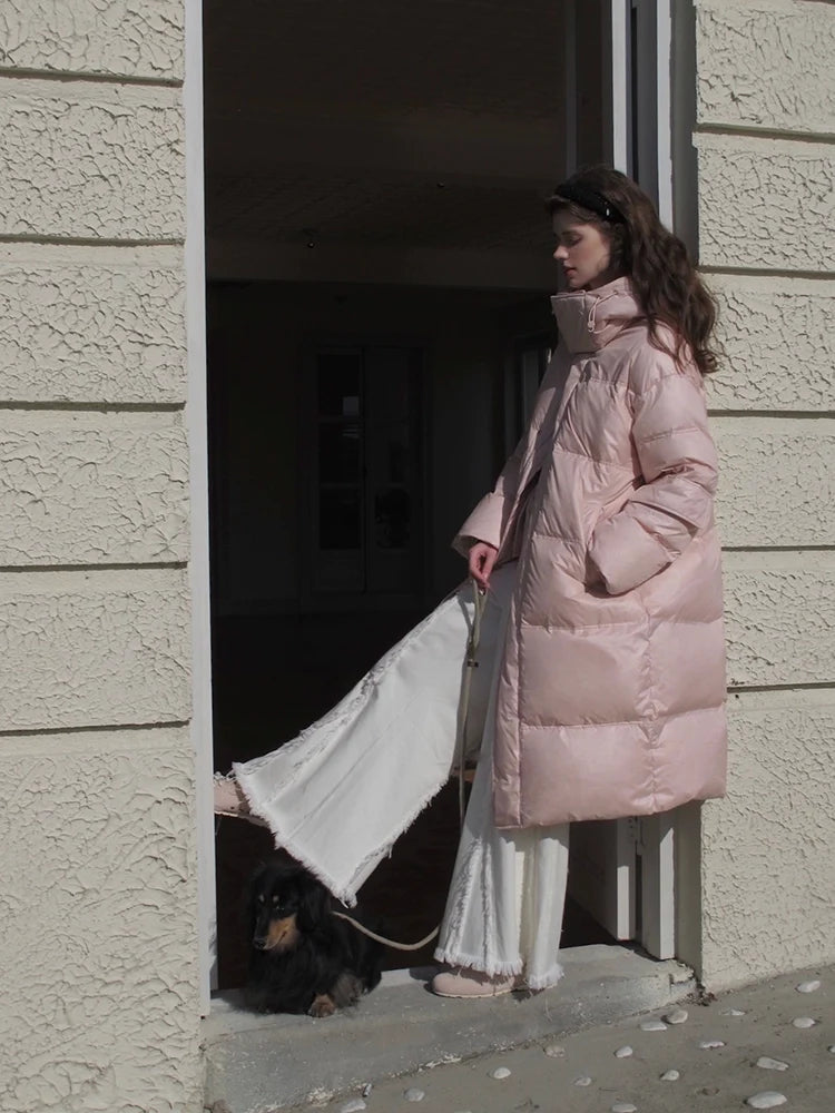 Puffer Coat Longline Jacket