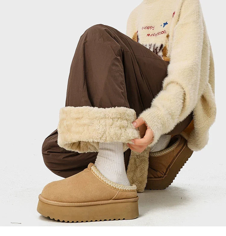 Fleece-Core Convertible Liner Pants