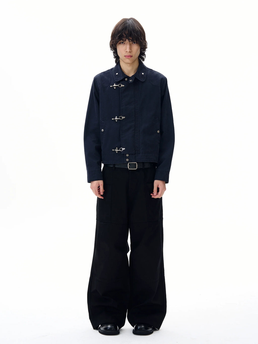 Utility Jacket with Toggle Closures