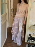 Sheer Embroidered Overlay Dress