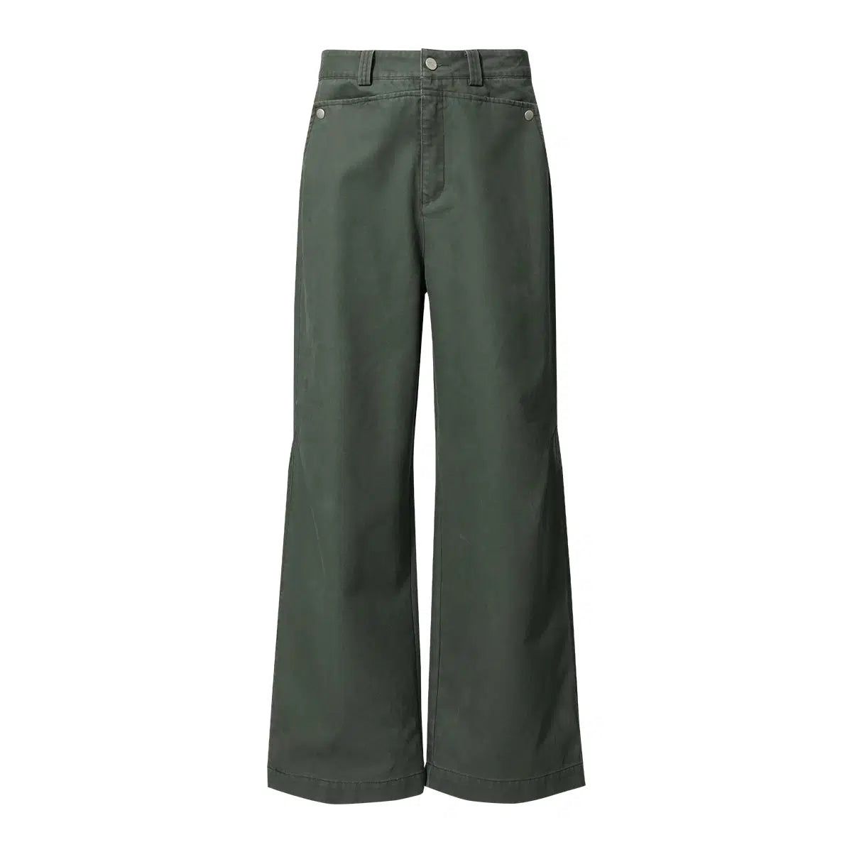 Wide-Leg Workwear Denim Jeans
