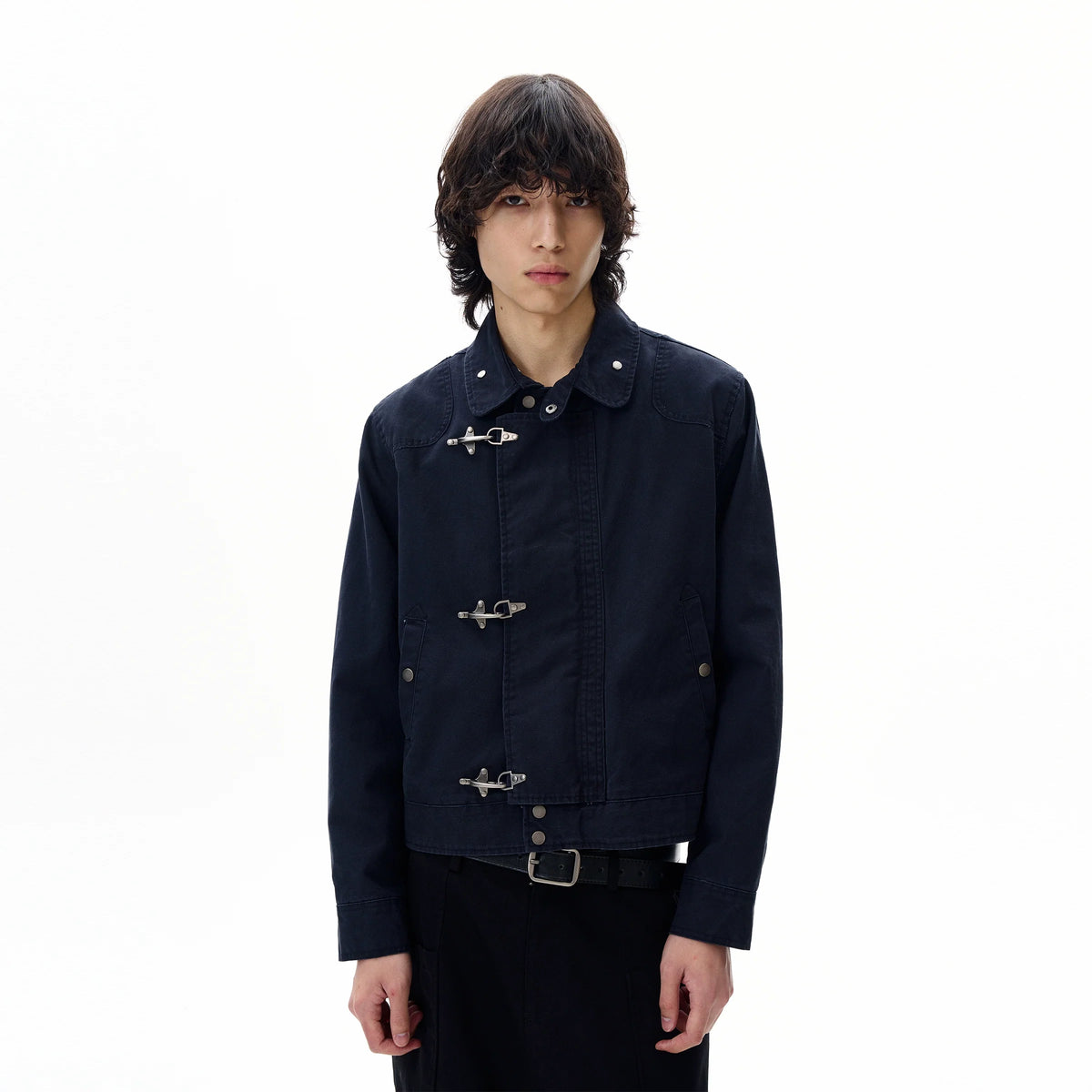 Utility Jacket with Toggle Closures