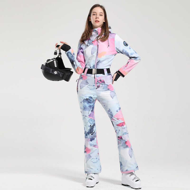 Aurora Frost Ski Jumpsuit