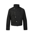 Midnight Torque Asym Denim Jacket