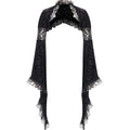 Black Velvet-Look Dress or Lace Bolero