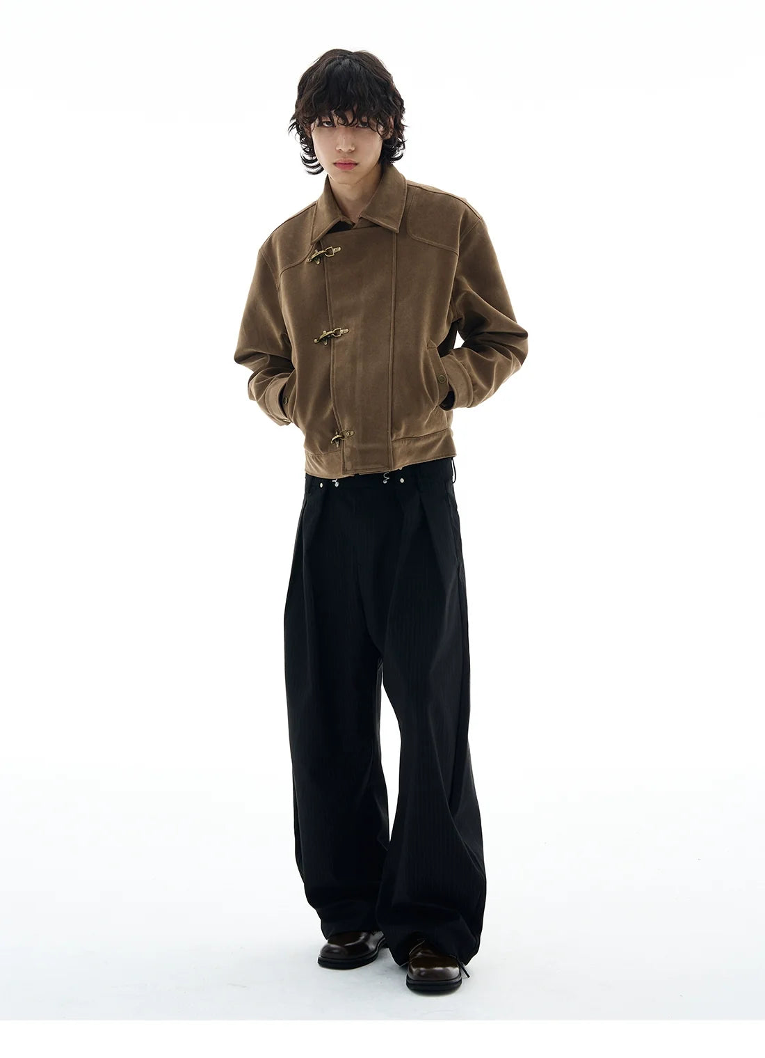 Midnight Espresso Toggle Jacket