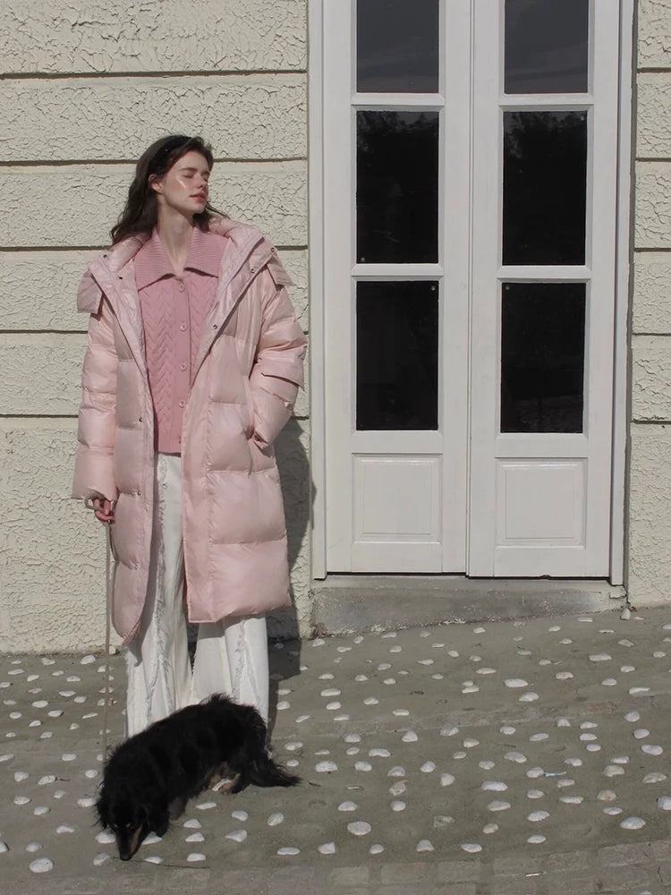 Puffer Coat Longline Jacket