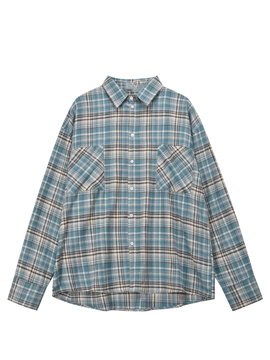 Plaid Casual Flannel Shirt