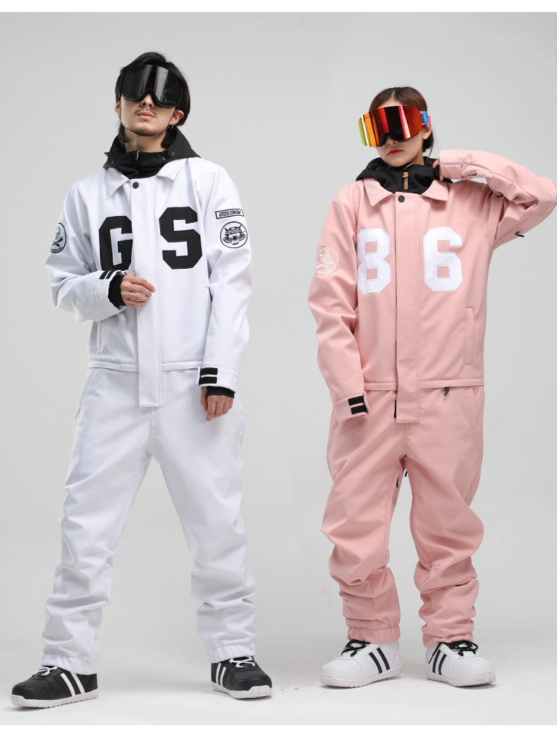 Monochrome Tactical Utility Snowboard Jumpsuit