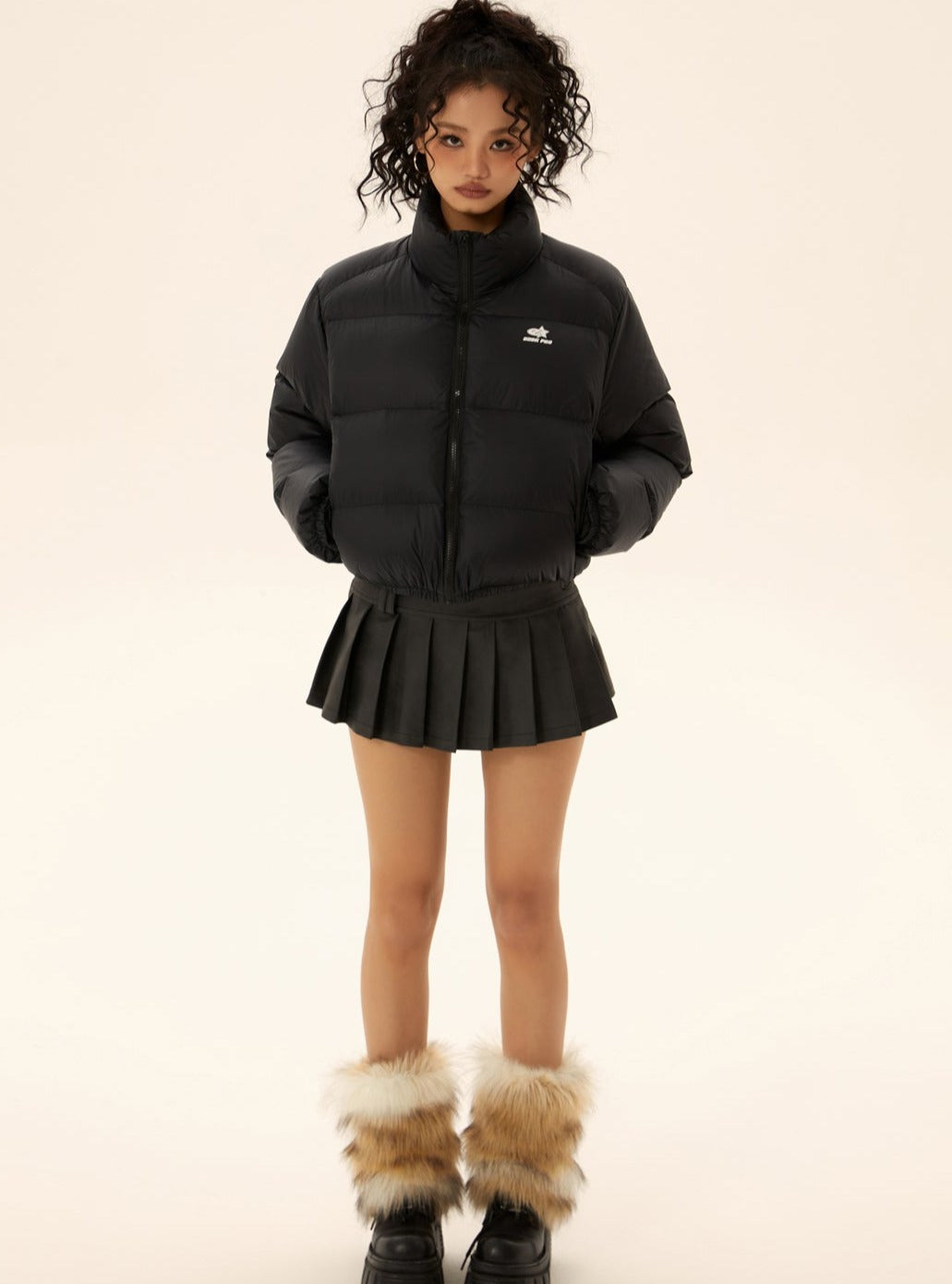 Urban Short Style 90Fil Puffer Jacket