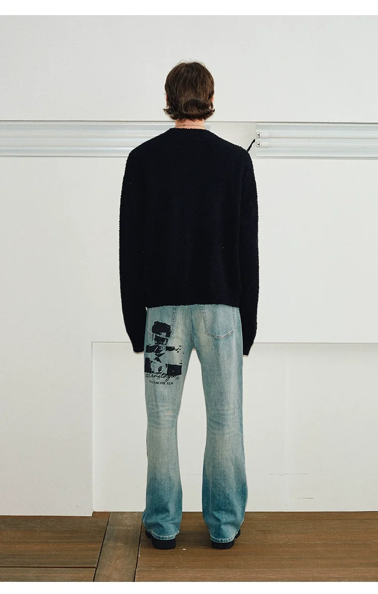 Joy Division Graphic Knit Sweater
