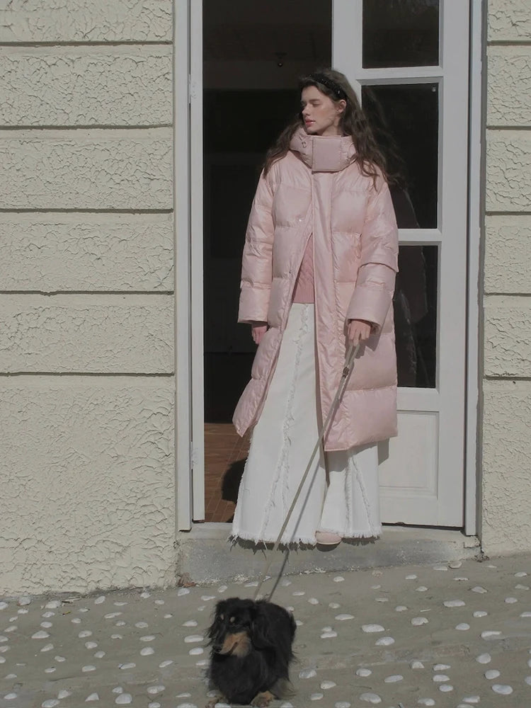 Puffer Coat Longline Jacket