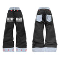 Star Cuff Wide Jeans