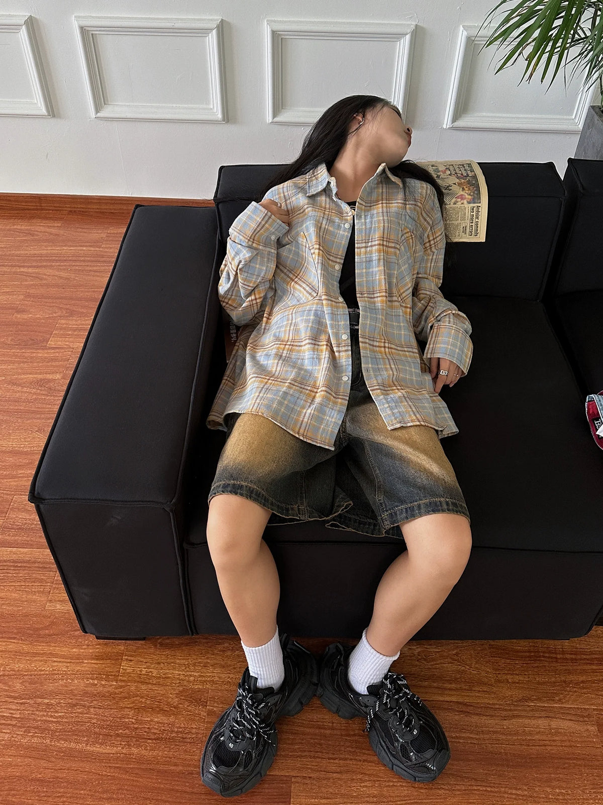 Plaid Casual Flannel Shirt