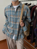 Plaid Casual Flannel Shirt