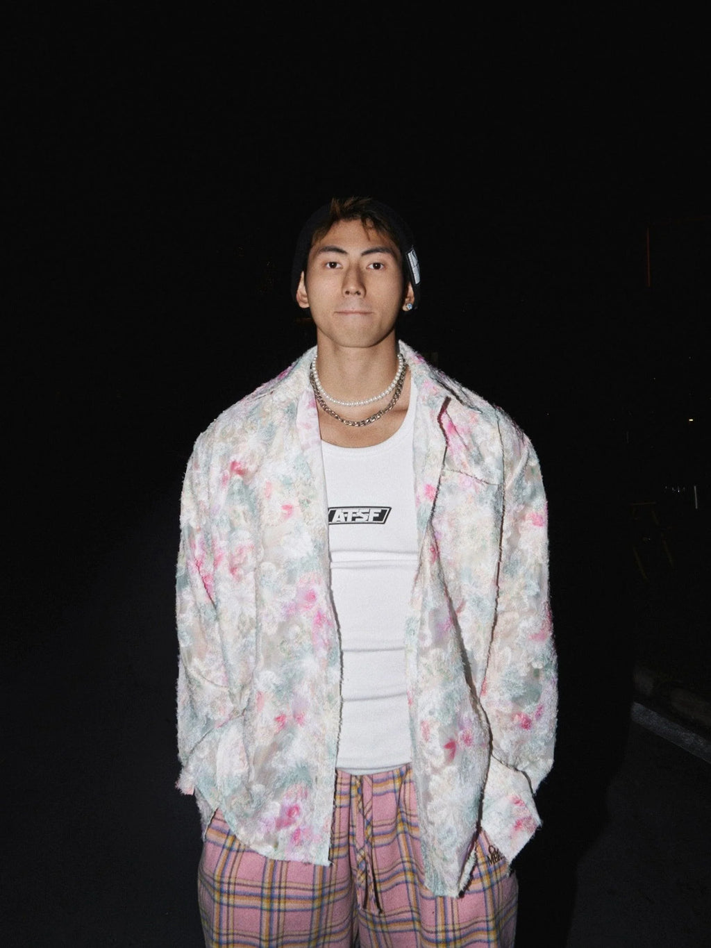 Floral Pastel Button-Up Shirt