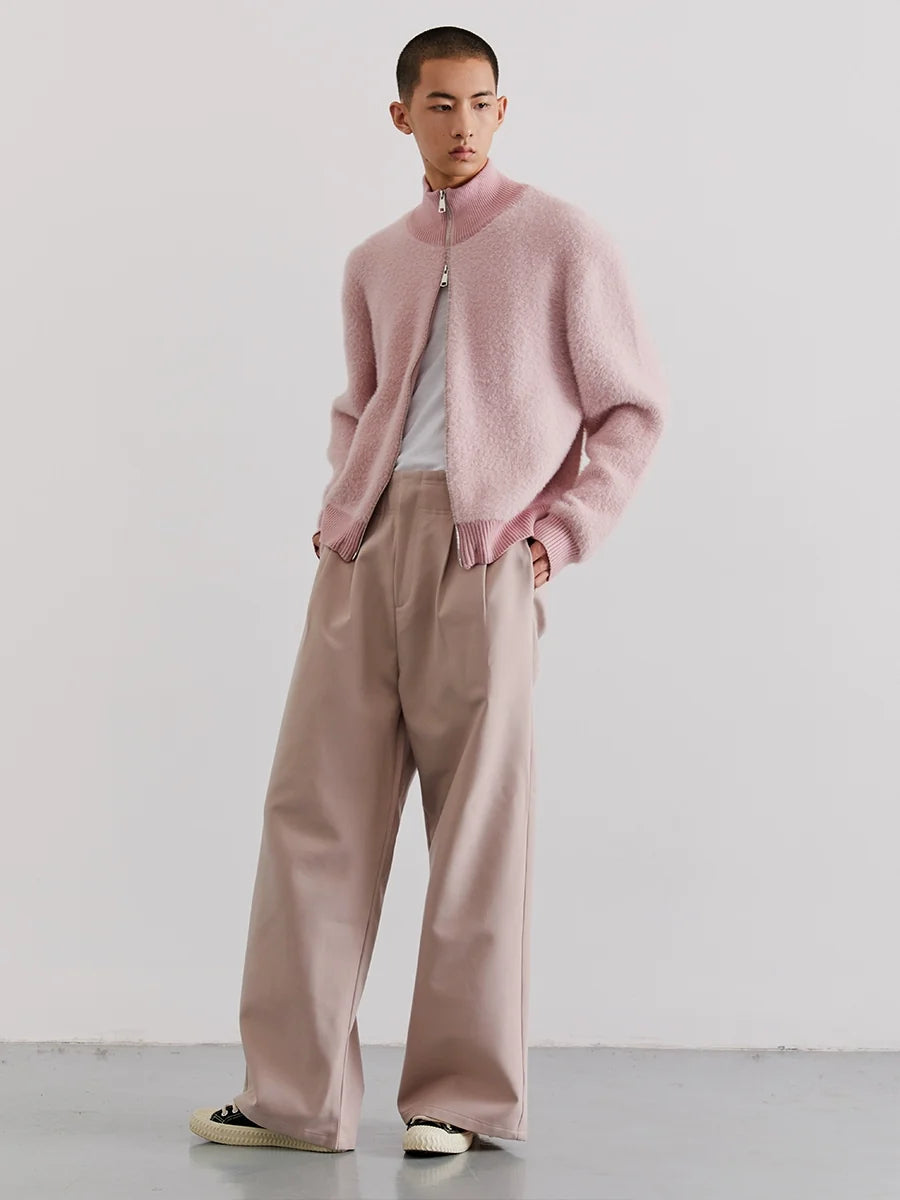 BlushCloud Zip Fleece Cardigan