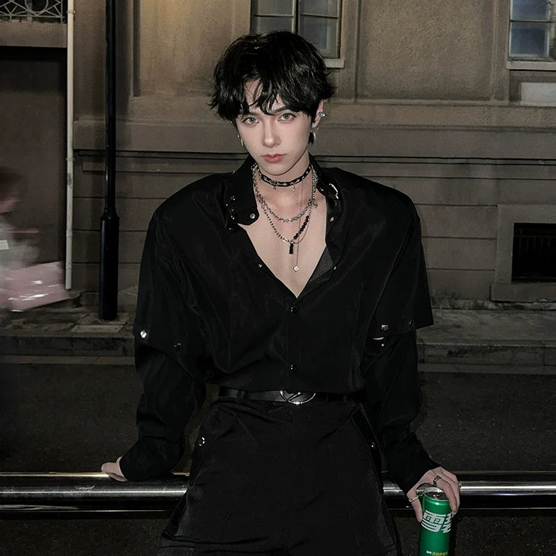 Detachable Sleeve Shirt