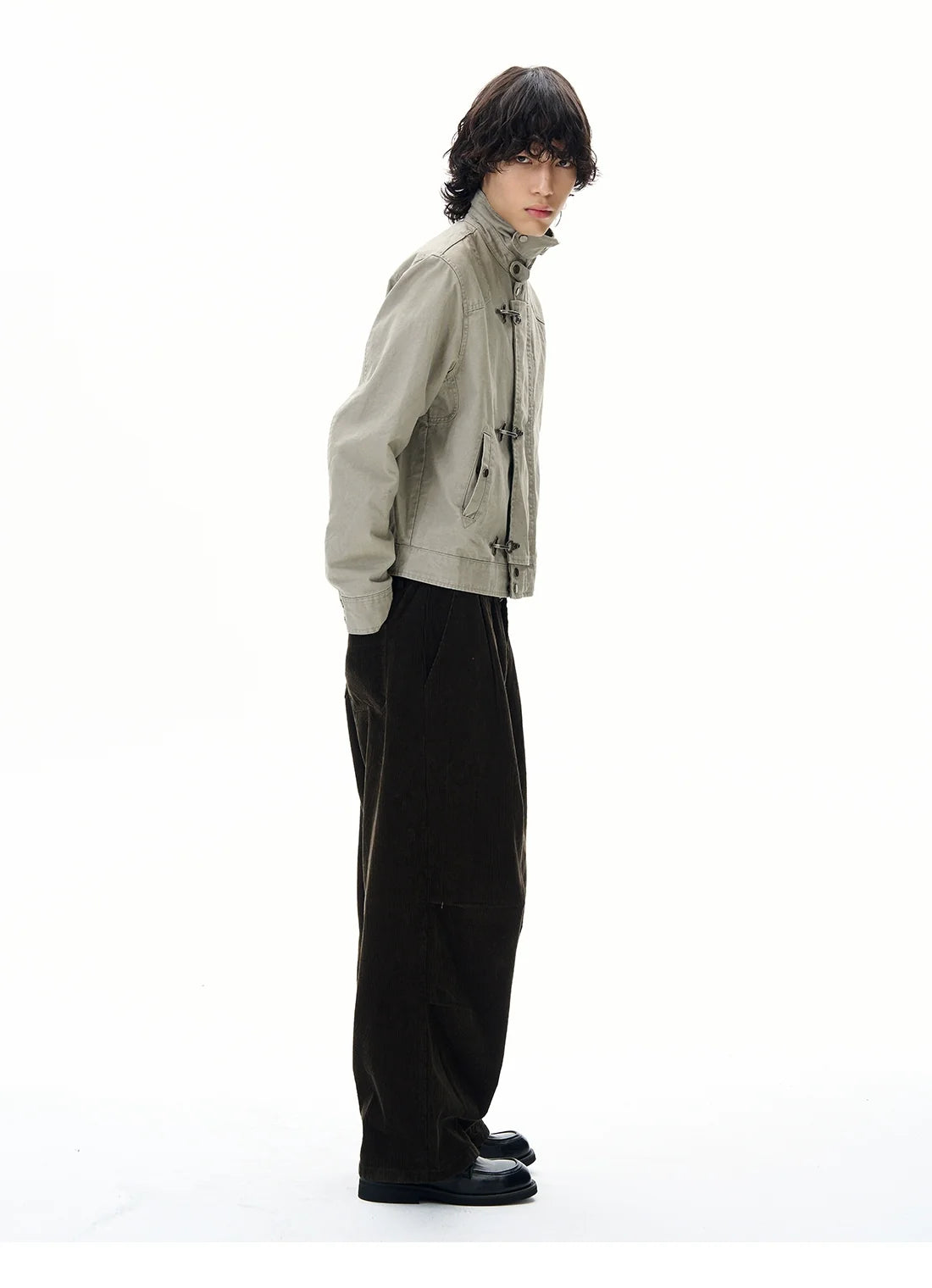 Utility Jacket with Toggle Closures