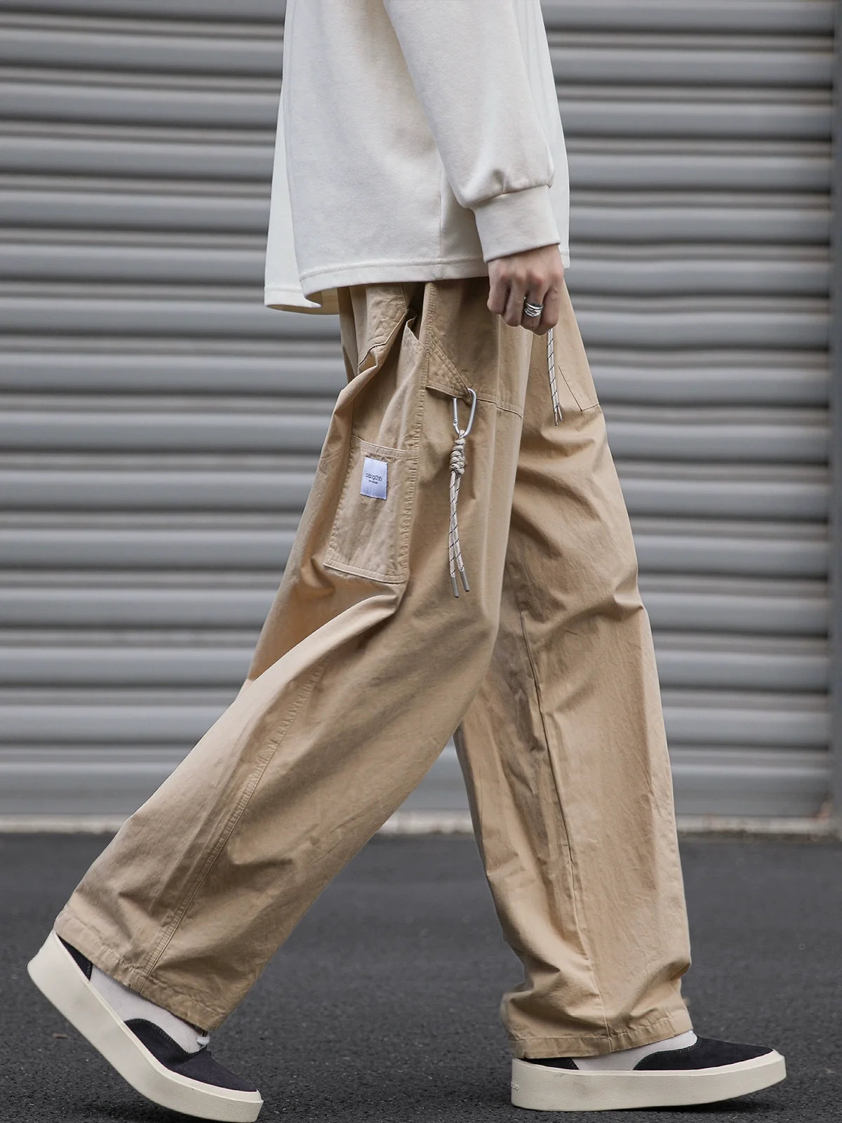 Loose Fit Utility Cargo Pants